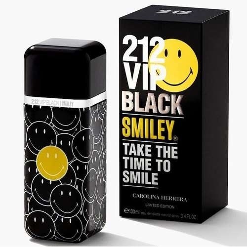 Carolina Herrera 212 VIP Black Smiley 179222095 - фото 18309